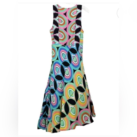 By Anthropologie Kenzie Asymmetrical Midi Dress..size 2 - Picture 16 of 16